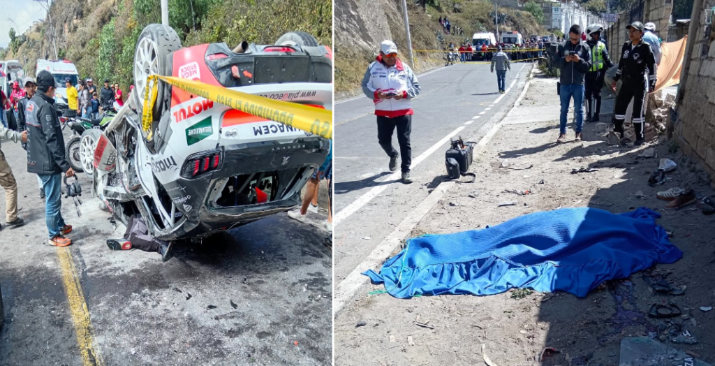 VIDEO: Tragedia en rally: piloto pierde el control, arrolla a espectadores y deja saldo mortal