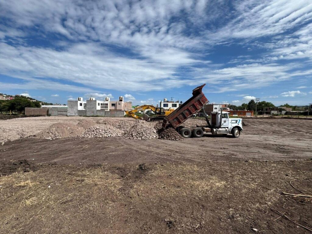 Avanza la construcción del nuevo Hospital General en Santiago Papasquiaro