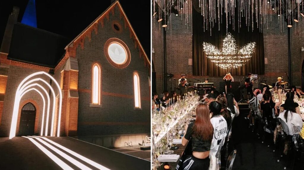 Adidas desata polémica por un evento de moda en una Iglesia