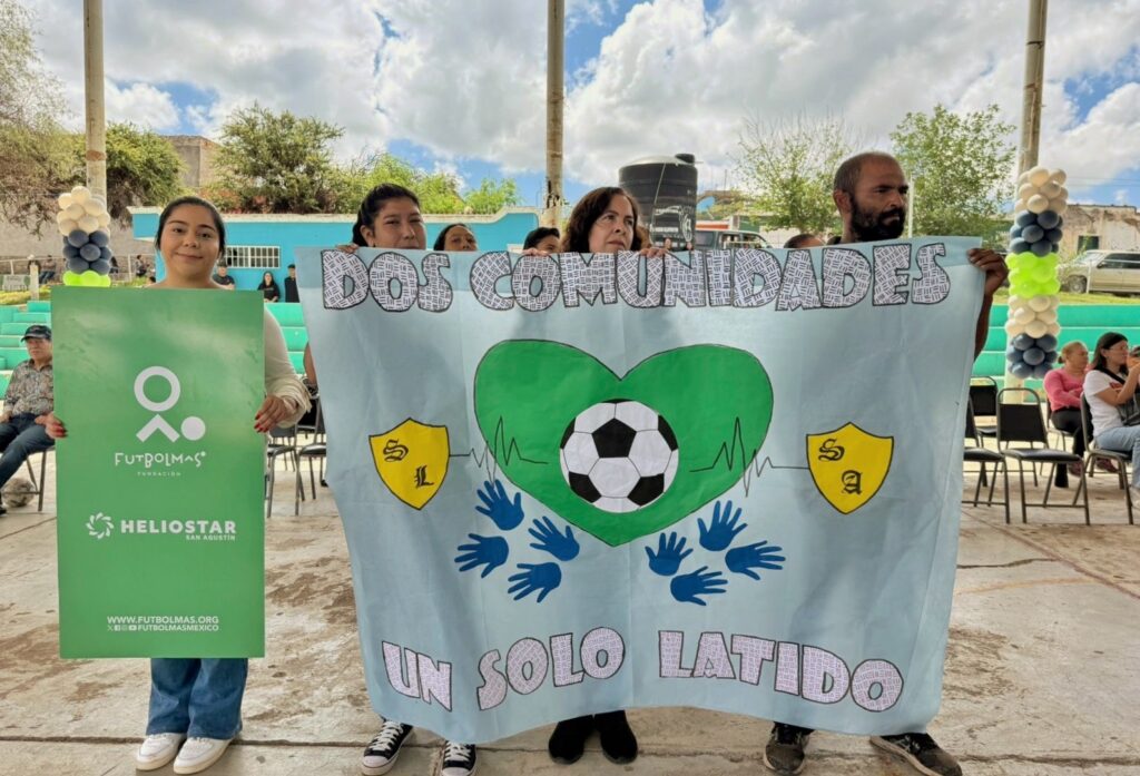 Heliostar San Agustín y Fundación Fútbol Más impulsan integración comunitaria con el Verano Minero 2025 en San Juan del Río