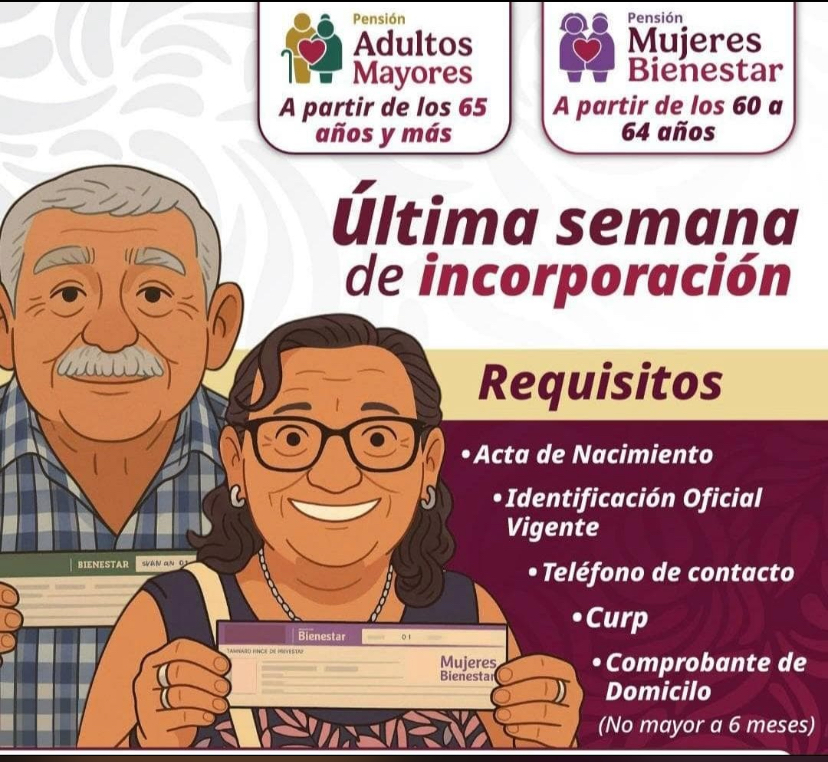 Bienestar anuncia última semana de incorporación a programas sociales en la región 03