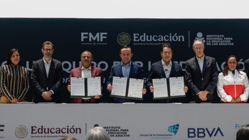 SEP, FMF e INEA lanzan campaña para combatir el analfabetismo en México