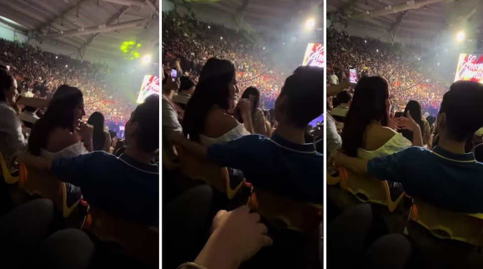 Novia traduce concierto de Cornelio Vega en lenguaje de señas