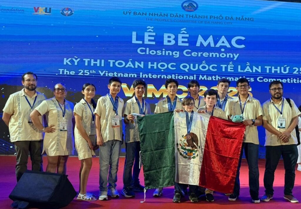 México brilla en la Competencia Internacional de Matemáticas en Vietnam