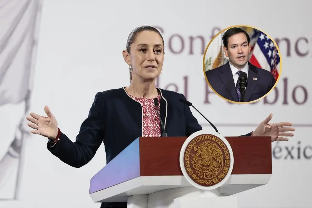 Sheinbaum confirma visita de Marco Rubio a México para tratar temas de seguridad