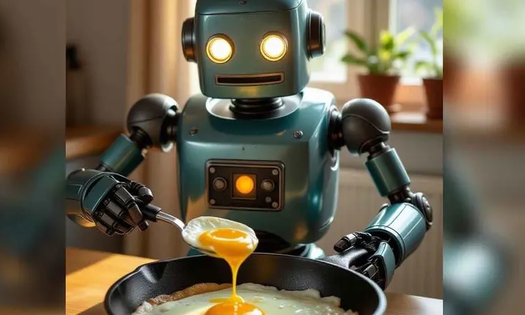 ¡Como un chef humano! Robot aprende a cocinar solo mirando videos