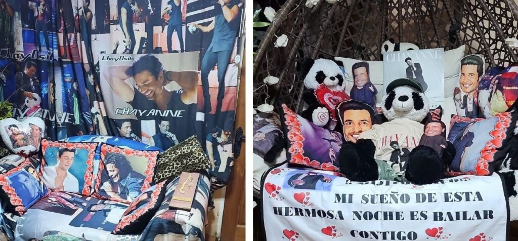 VIDEO: Fan transforma su hagar en un santuario de Chayanne
