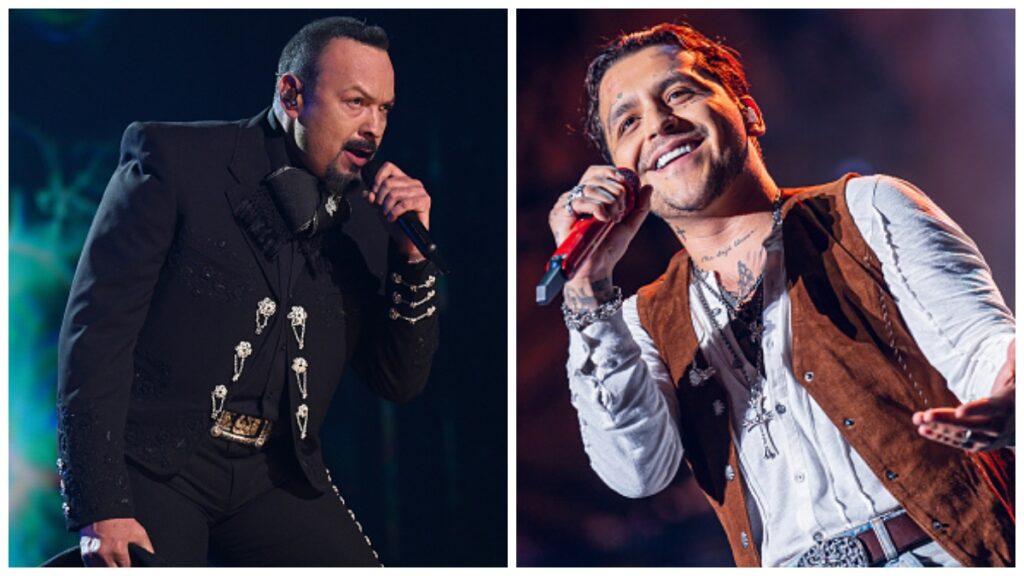 VIDEO: Nodal hace reverencia a Pepe Aguilar en pleno concierto y desata críticas