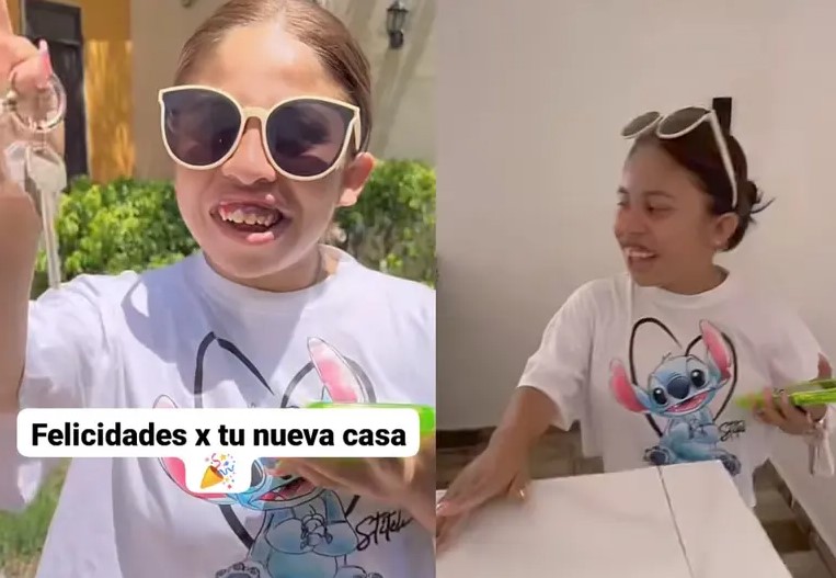 Lupita TikTok presume su nueva casa y se la dedica a sus padres