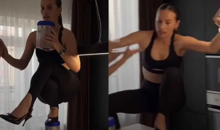 VIDEO: Influencer sufre fractura de columna por grabar video en tacones