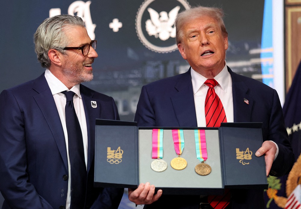 Trump lidera grupo de trabajo para Juegos Olímpicos 2028
