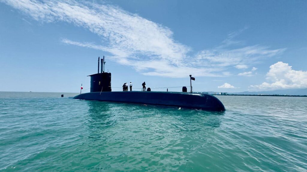 Conoce más del submarino chileno “Thomson” que arribó a Puerto Vallarta