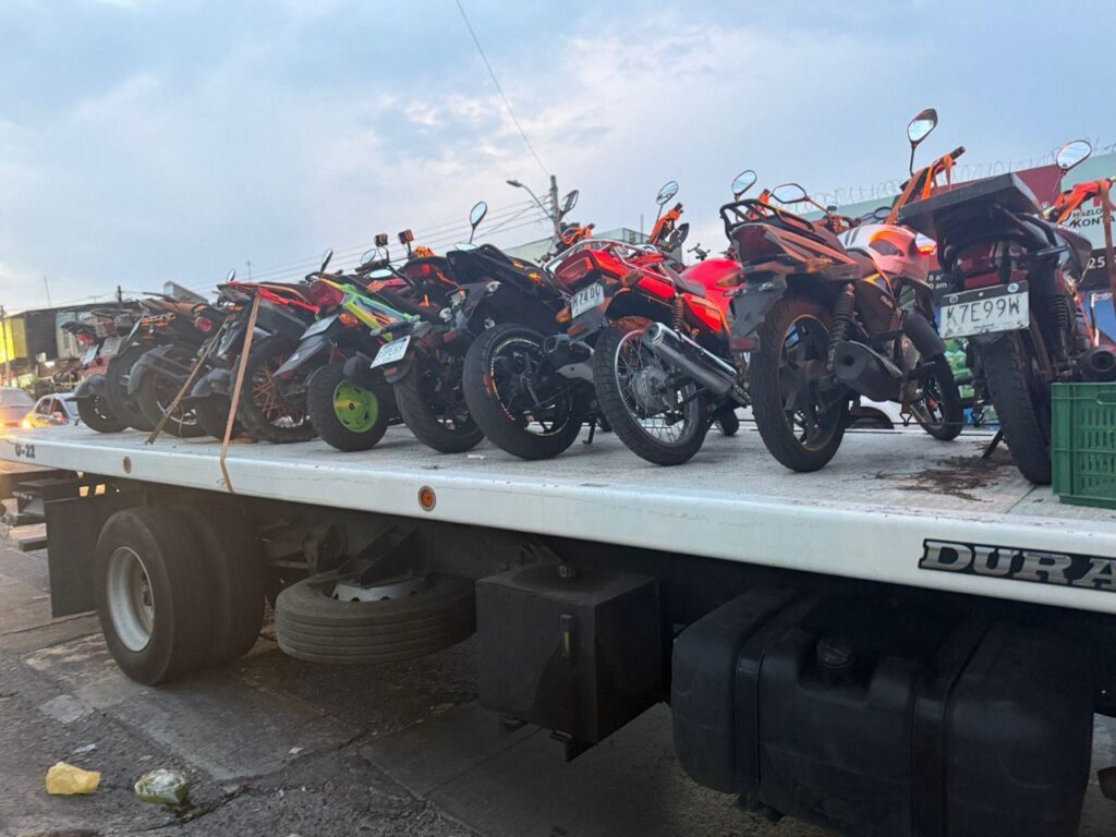 Operativo Metropolitano retira 123 motocicletas irregulares en la ZMG