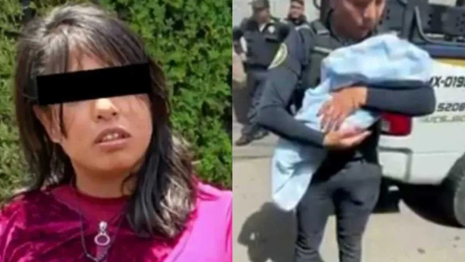 Detienen a joven madre por agredir a su bebé de 25 días; lo mordió y golpeó
