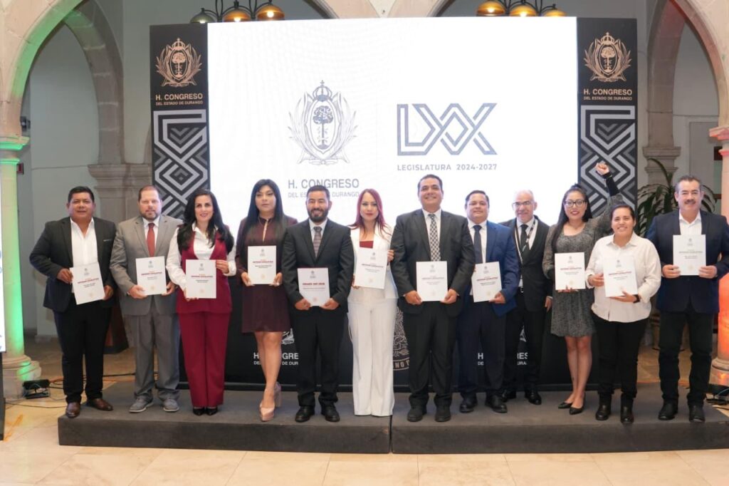 Diputados de Morena-PVEM presentan informe legislativo en Durango