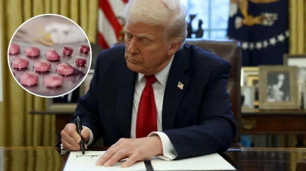 Aranceles a productos farmacéuticos podrían llegar a 250%, amenaza Trump