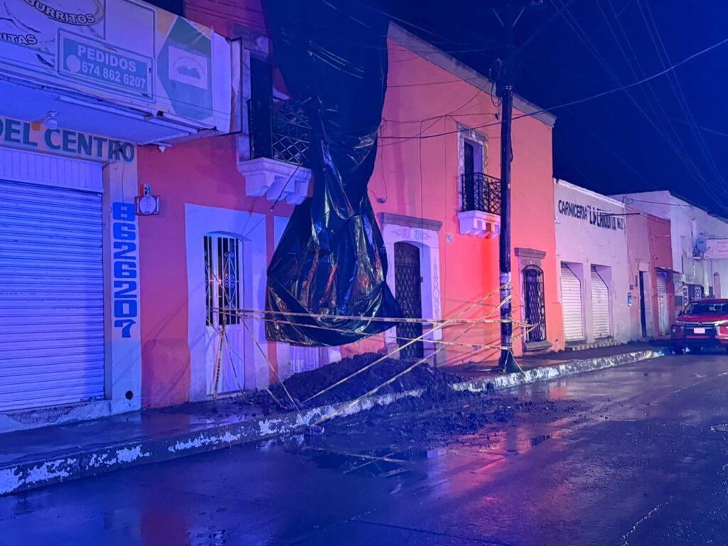 Piden extremar precauciones por lluvias; Santiago Papasquiaro tiene zonas