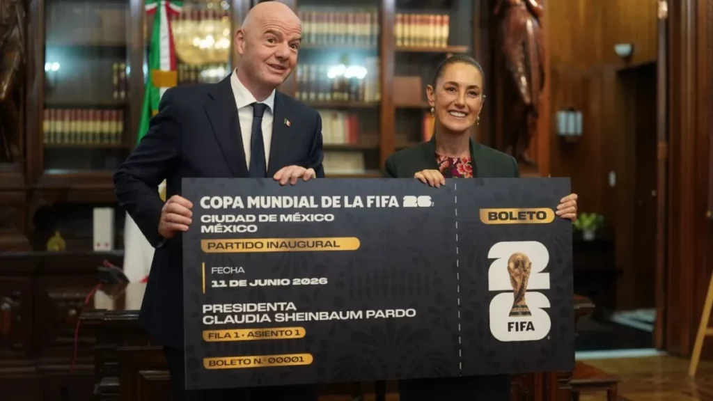 Sheinbaum resalta la importancia de la inauguración del Mundial para México