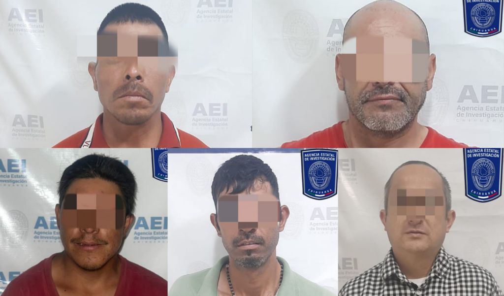 Detiene AEI Zona Sur a cinco presuntos agresores de mujeres