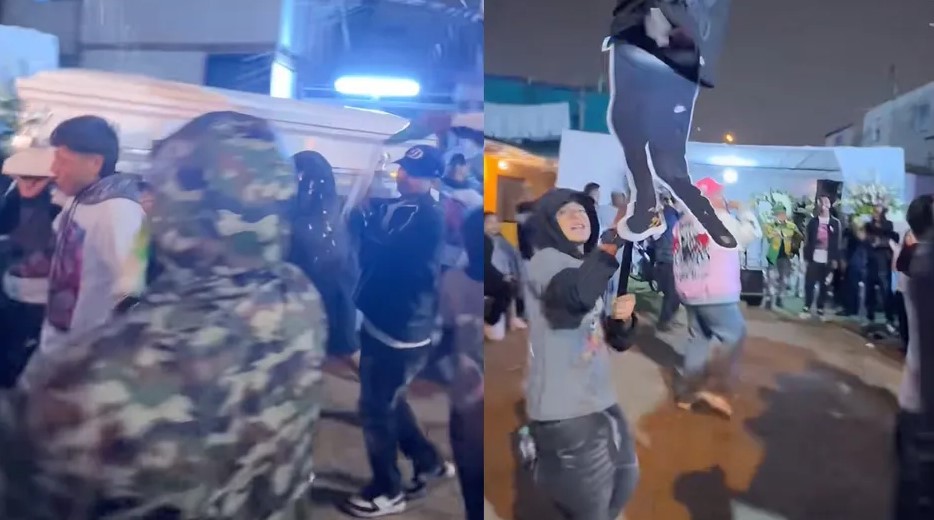 Hombre se vuelve viral por animar velorios en Perú