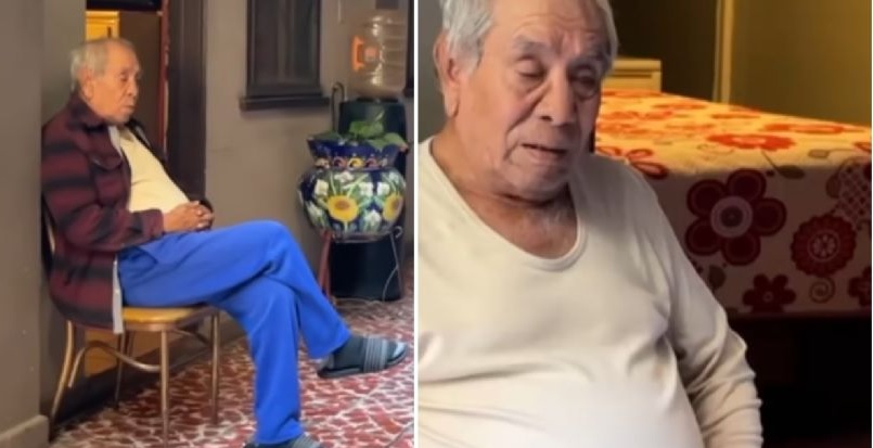 Abandonan a abuelito de 75 años con discapacidad visual, en hotel