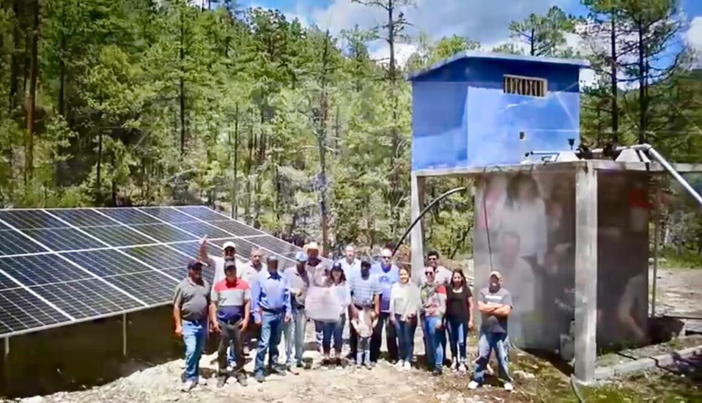 14 comunidades de Tepehuanes ya cuentan con agua potable con energía solar