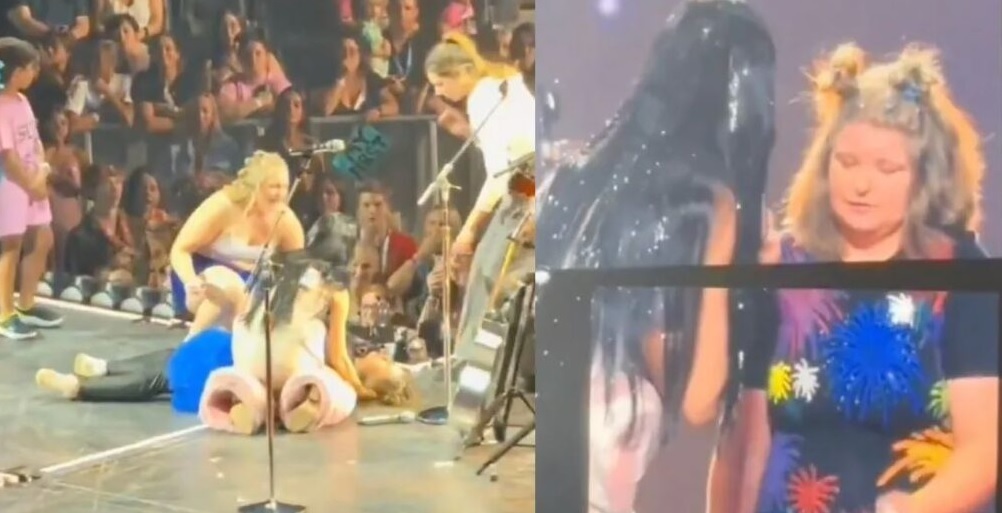 VIDEO: Katy Perry detiene su show para ayudar a una fan desmayada en el escenario