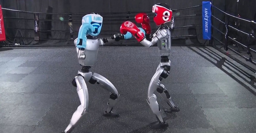 VIDEO: Inauguración de los Primeros Juegos Mundiales de Robots Humanoides en Pekín