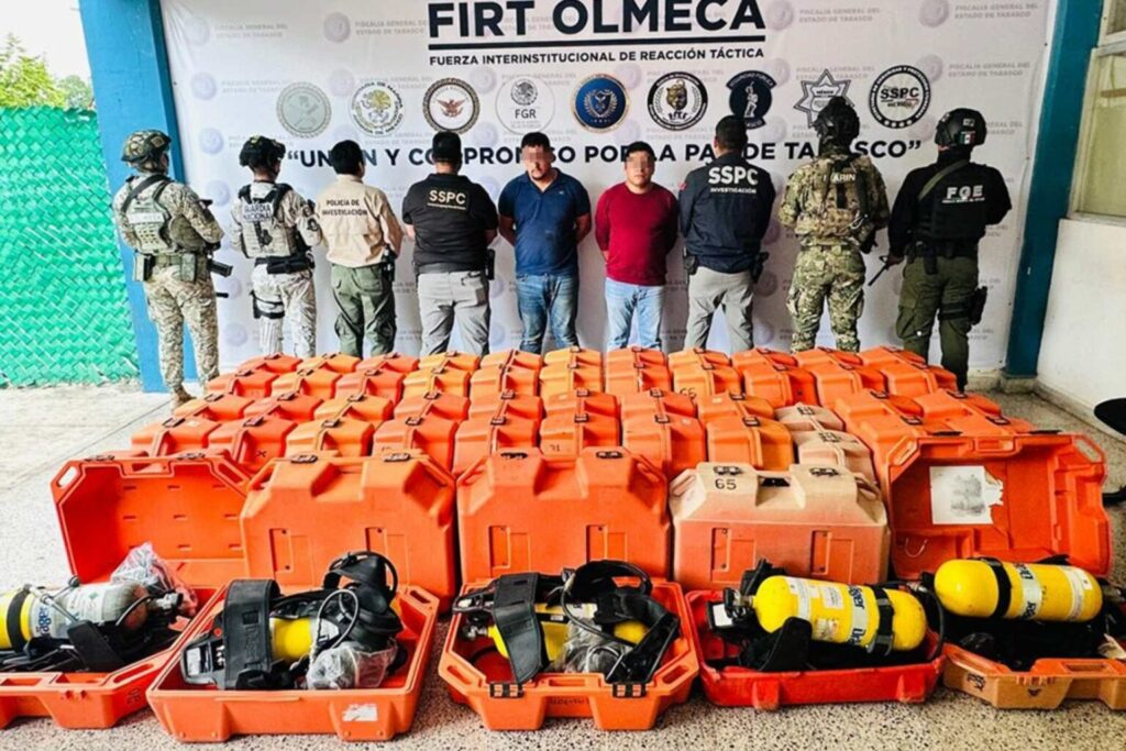 Detienen a dos presuntos implicados en asalto a plataforma de Pemex en Campeche