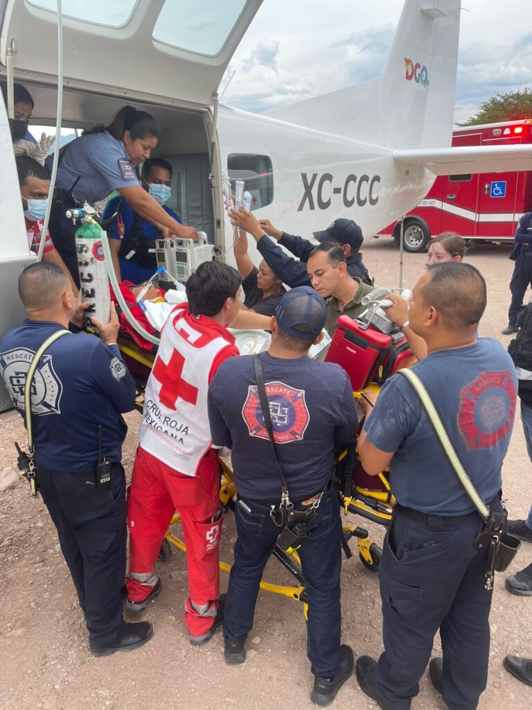Adolescente cayó de su bicicleta y quedó grave
