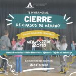 Clausuran talleres de verano