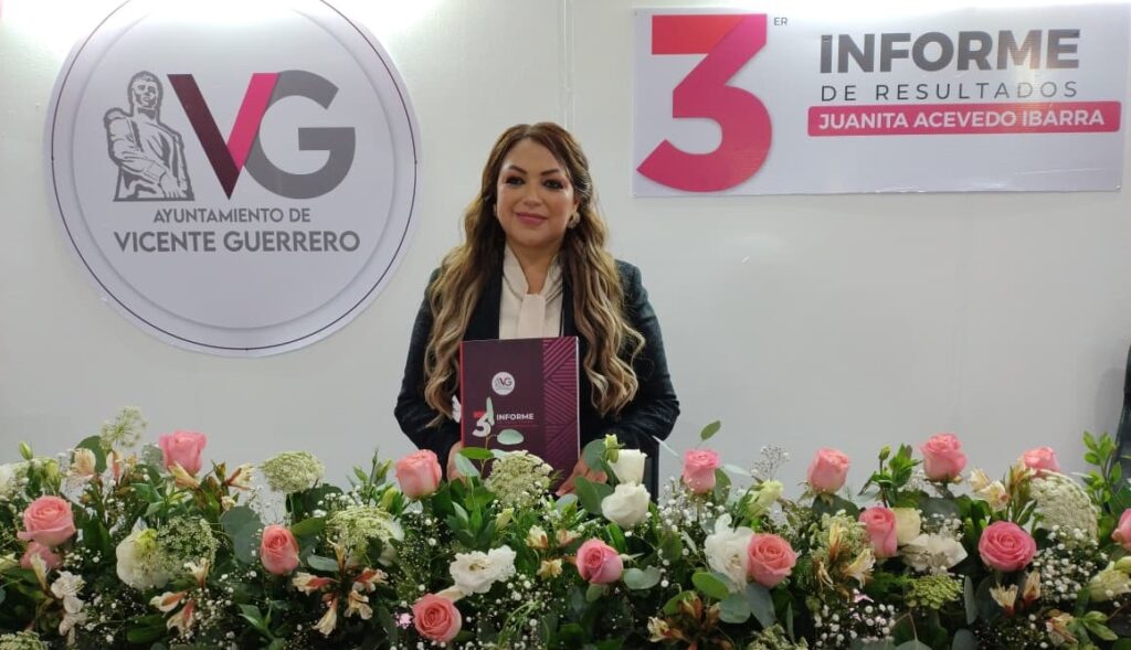 3er Informe de Gobierno, una administración de resultados: Juanita Acevedo