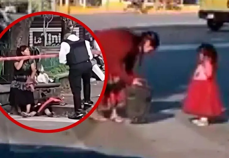 Niña de 3 años muere atropellada en Cuernavaca; bailaba con otra menor por monedas