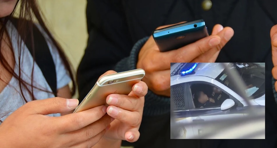 ¿Lo compartiste? Podrías ir a prisión por difundir el video íntimo de policías en una patrulla