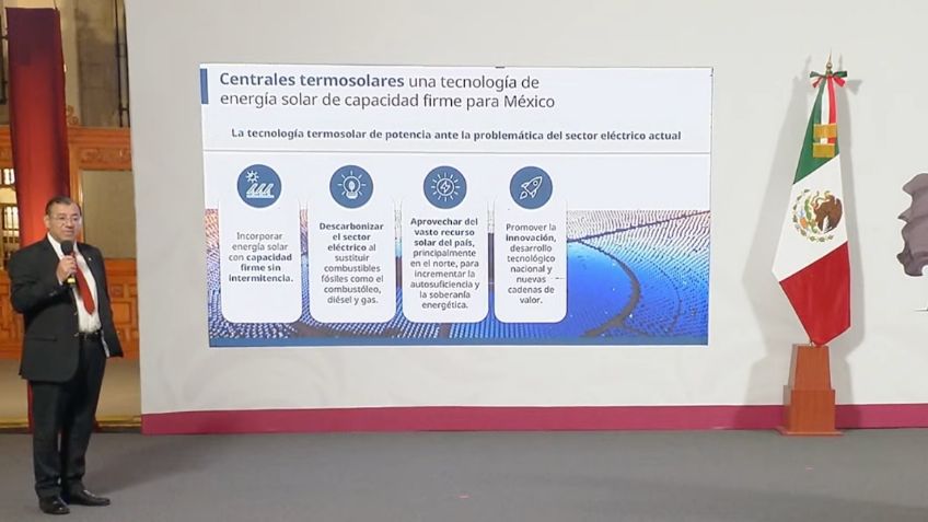 Sheinbaum anuncia la construcción de primeras plantas termosolares en México