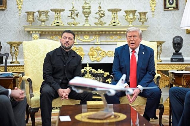 Trump plantea posible acuerdo de paz entre Rusia y Ucrania durante reunión con Zelensky