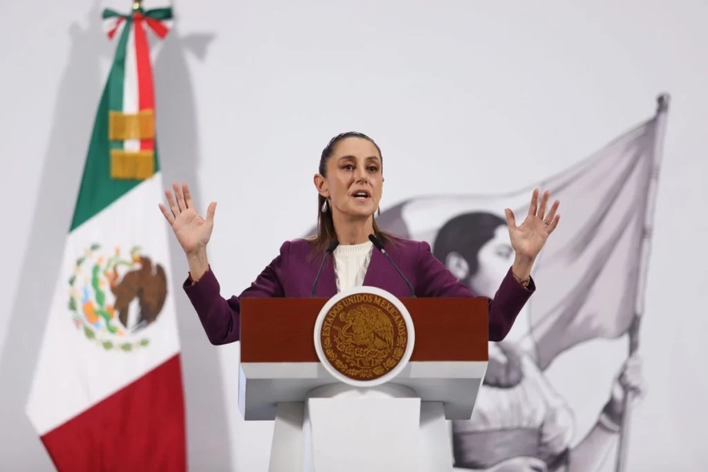 Sheinbaum califica como “acto internacional y único” la toma de protesta de la nueva SCJN