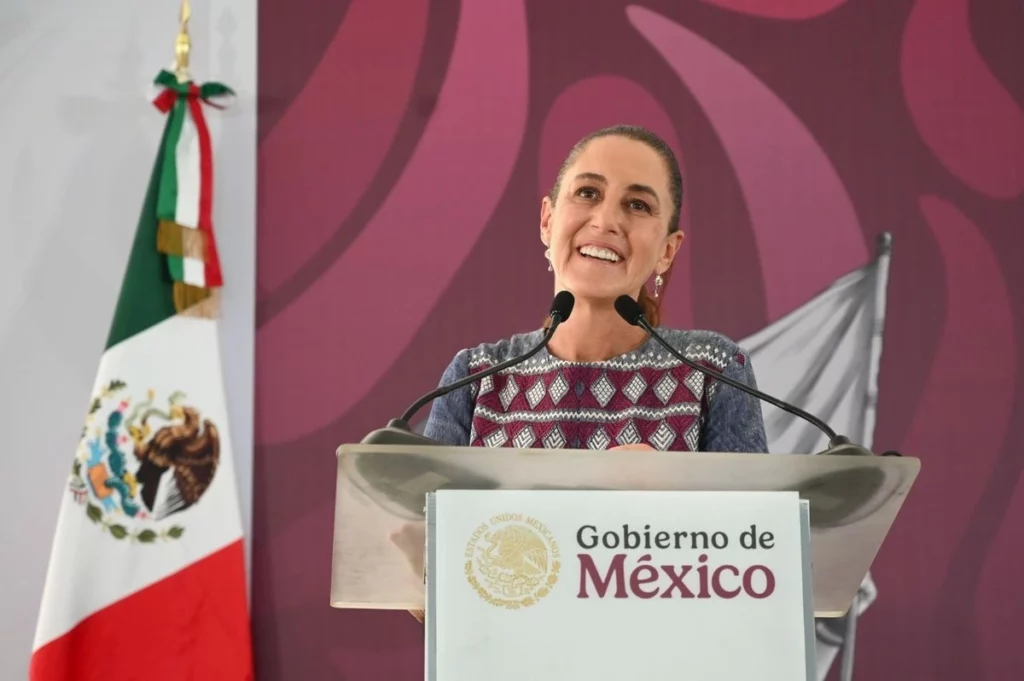 Sheinbaum celebra acuerdo “histórico” con EE.UU. sobre control de armas ilegales