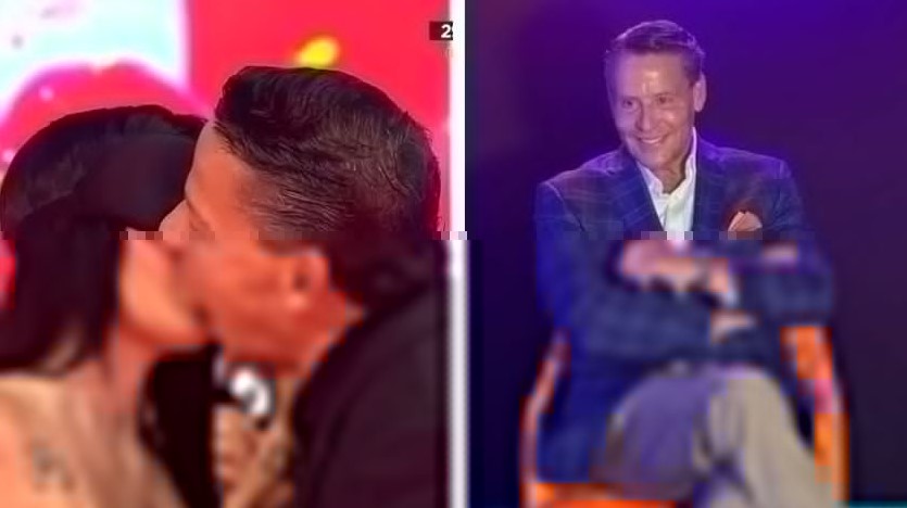 Alfredo Adame besa a concursante de reality a pesar de tener novia