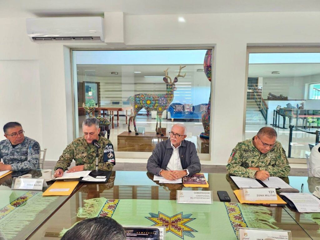 Encabeza gobernador la Mesa Estatal de Construcción de Paz y Seguridad