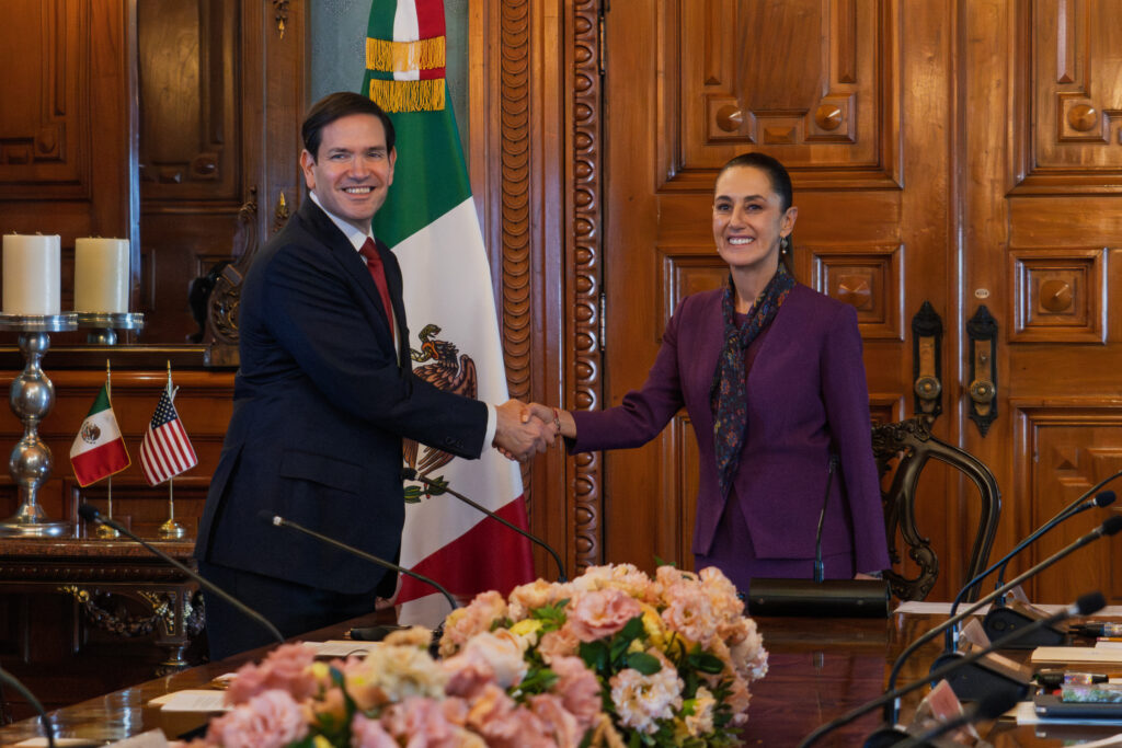 Sheinbaum asegura que su reunión con Marco Rubio fue para fortalecer cooperación binacional