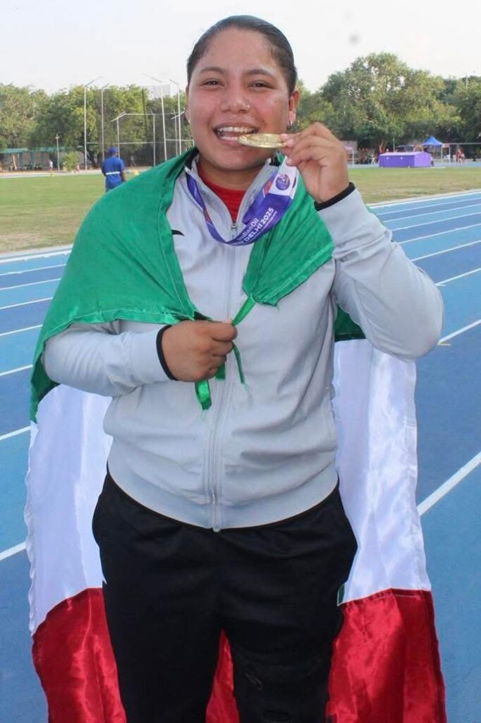 Osiris Aneth Machado Plata, nuevo record mundial en lanzamiento de disco