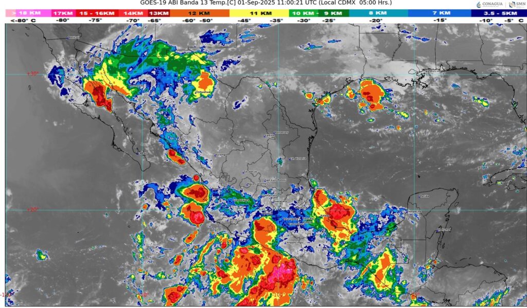 Persisten la lluvias en Jalisco esta semana