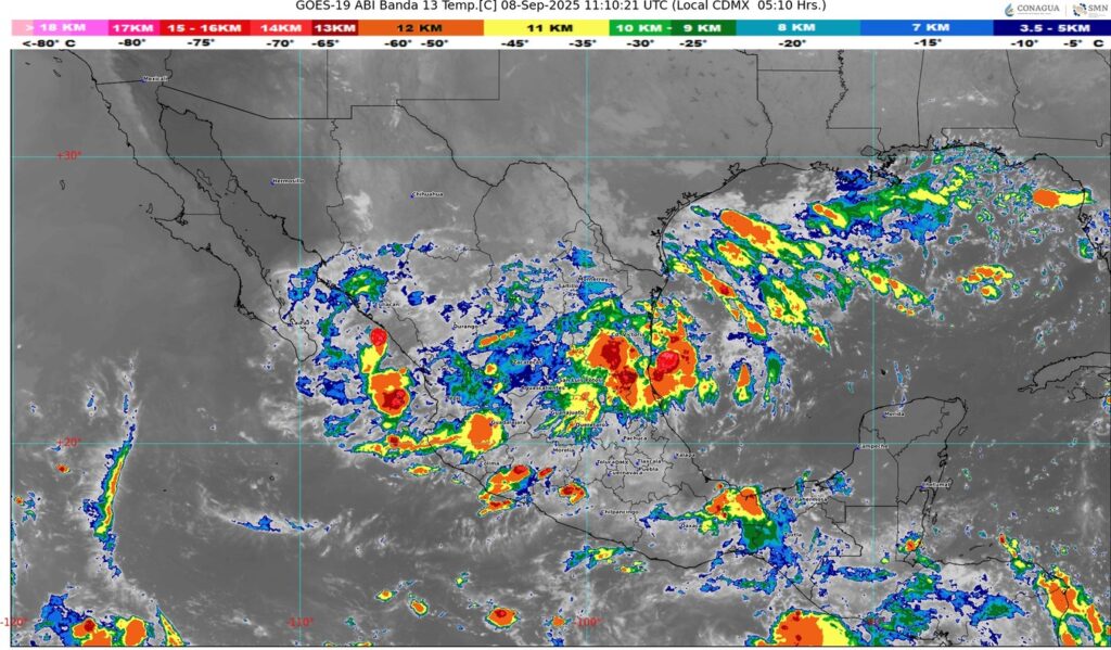Semana inestable en el clima para el Área Metropolitana de Guadalajara