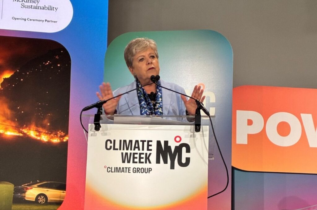Alicia Bárcena inaugura Semana del Clima 2025 en Nueva York