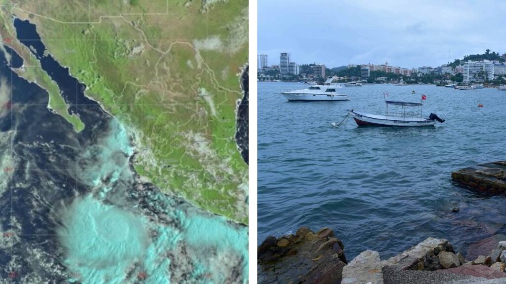 Huracán ‘Narda’ causa efectos en el occidente; frente frío y onda tropical intensifican lluvias