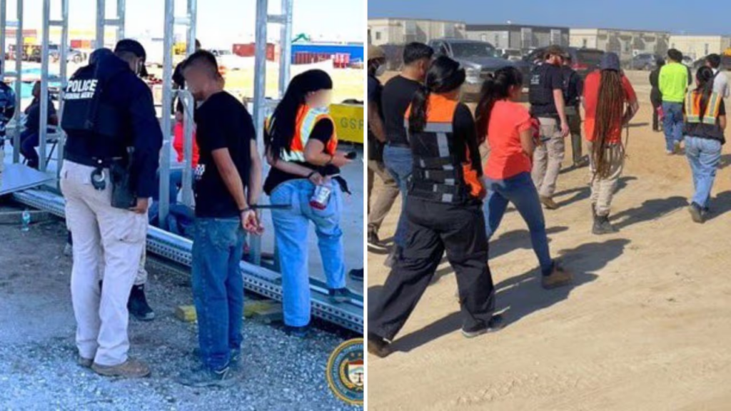 VIDEOS: ICE detiene a 475 migrantes en planta de Hyundai durante redada en Georgia