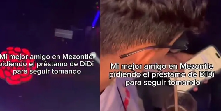 VIDEO: Joven pide préstamo exprés en plena fiesta y se vuelve viral