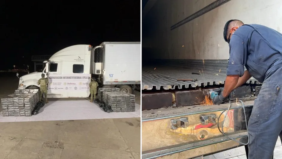 Autoridades aseguran 1.5 toneladas de metanfetamina en el Puerto de Mazatlán