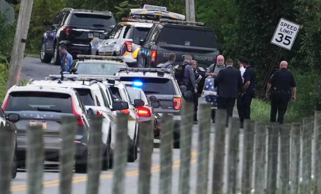 Tiroteo en Pensilvania deja tres policías muertos y dos heridos